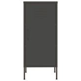 Anthracite Storage Cabinet 16.7x13.8x40 Steel